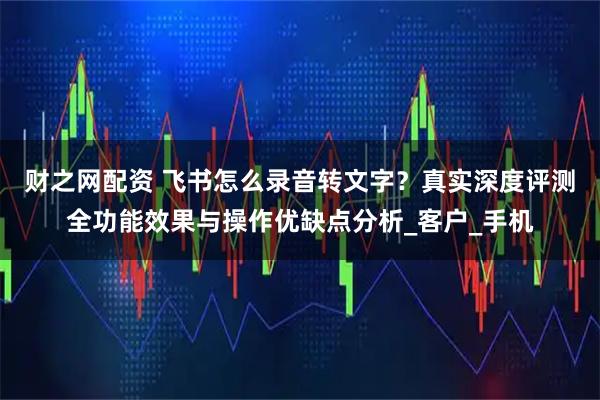 财之网配资 飞书怎么录音转文字？真实深度评测全功能效果与操作优缺点分析_客户_手机