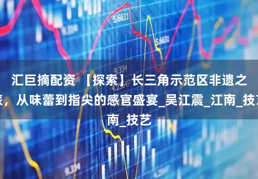 汇巨摘配资 【探索】长三角示范区非遗之旅，从味蕾到指尖的感官盛宴_吴江震_江南_技艺